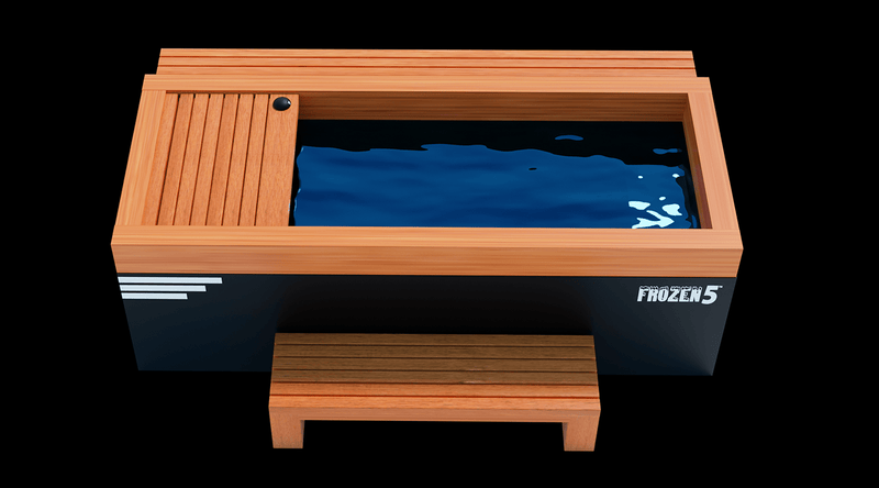 Frozen 5 Cold Plunge - Bar Counter & Heavy Duty Step