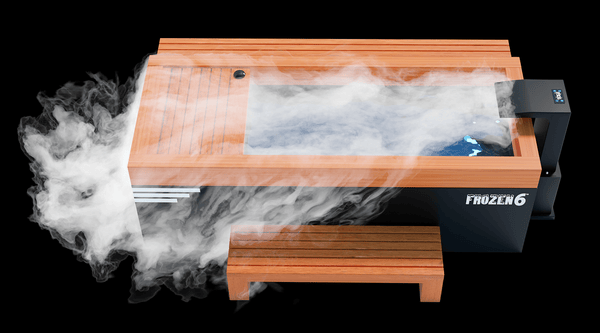 Frozen 6 Cold Plunge - Bar Counter & Heavy Duty Step / Essential Oil Infuser & Steam Geneator