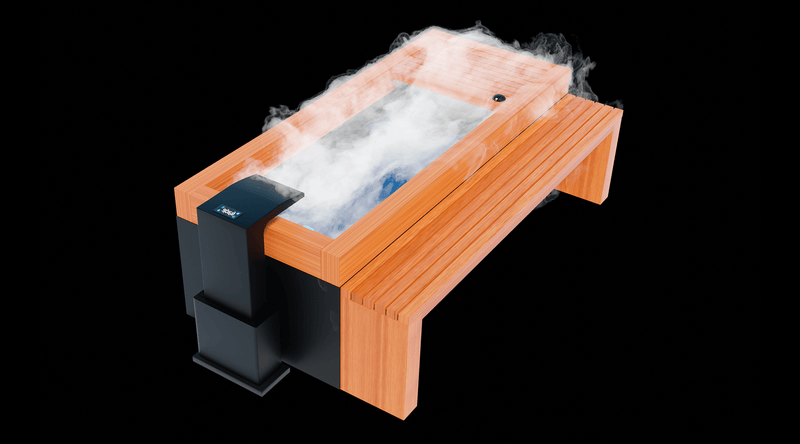 Frozen 3 Cold Plunge - Bar Counter & Heavy Duty Step / Essential Oil Infuser & Steam Geneator