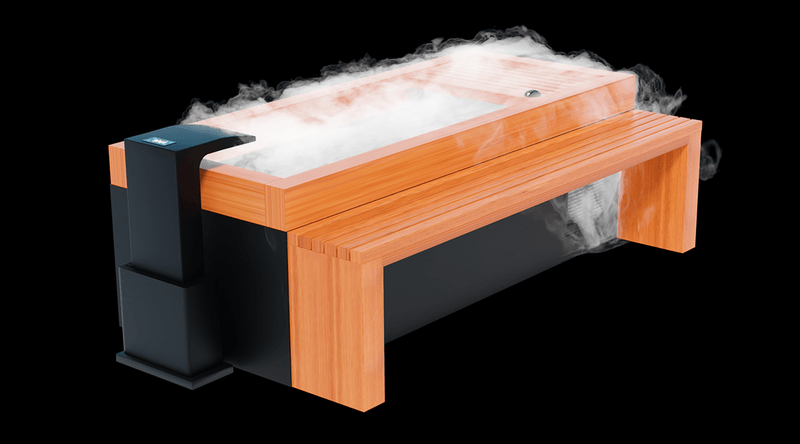 Frozen 6 Cold Plunge - Bar Counter & Heavy Duty Step / Essential Oil Infuser & Steam Geneator