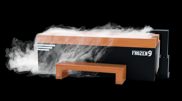 Frozen 9 Cold Plunge - Bar Counter & Heavy Duty Step / Essential Oil Infuser & Steam Geneator